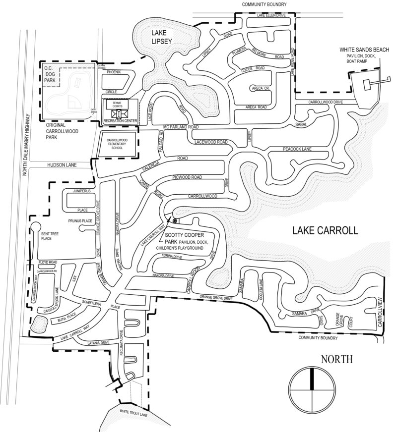 Boundary Map – Original Carrollwood